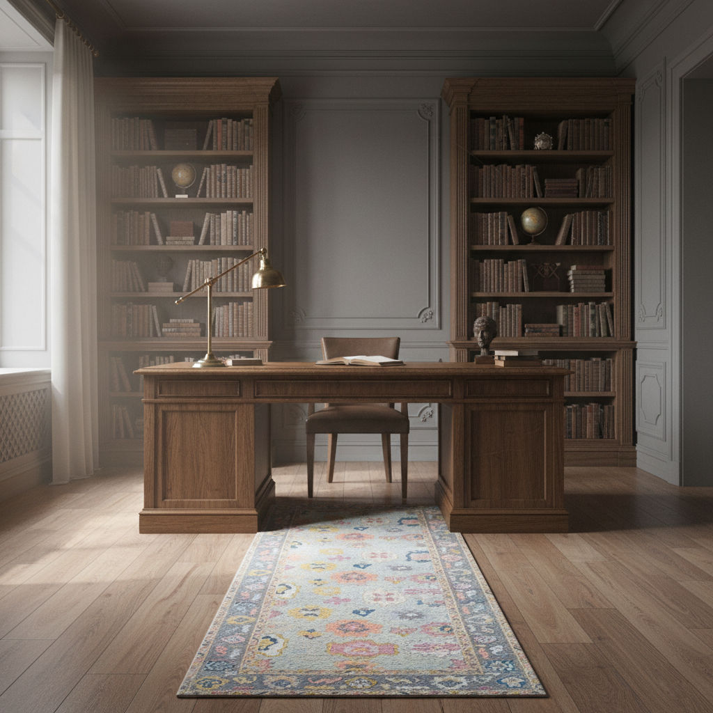 ELENARA - Hand Knotted Oushak Carpet
